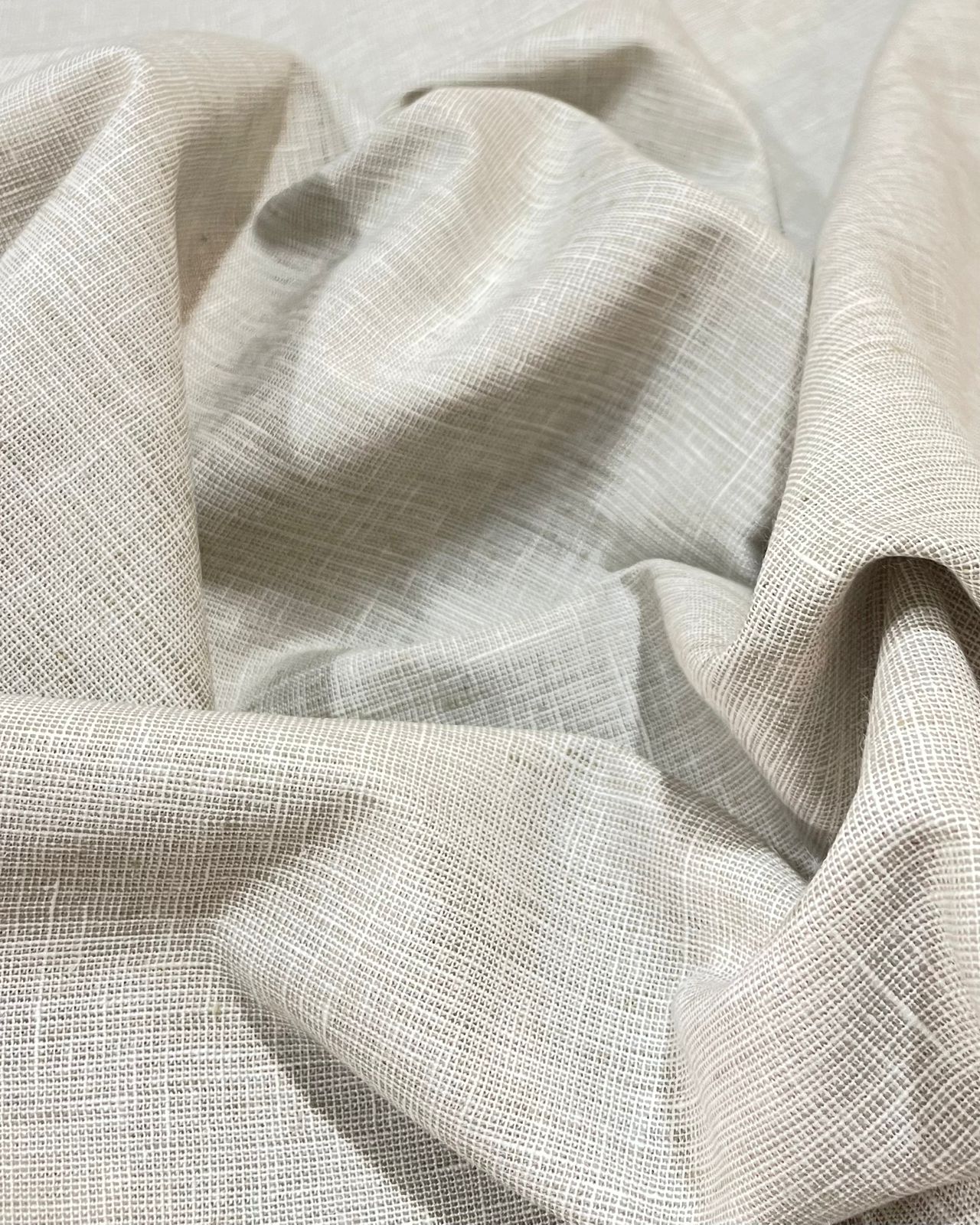 Light Pale Green Korean Linen Suiting's- Korean Linen Fabric KL-LRN-800105