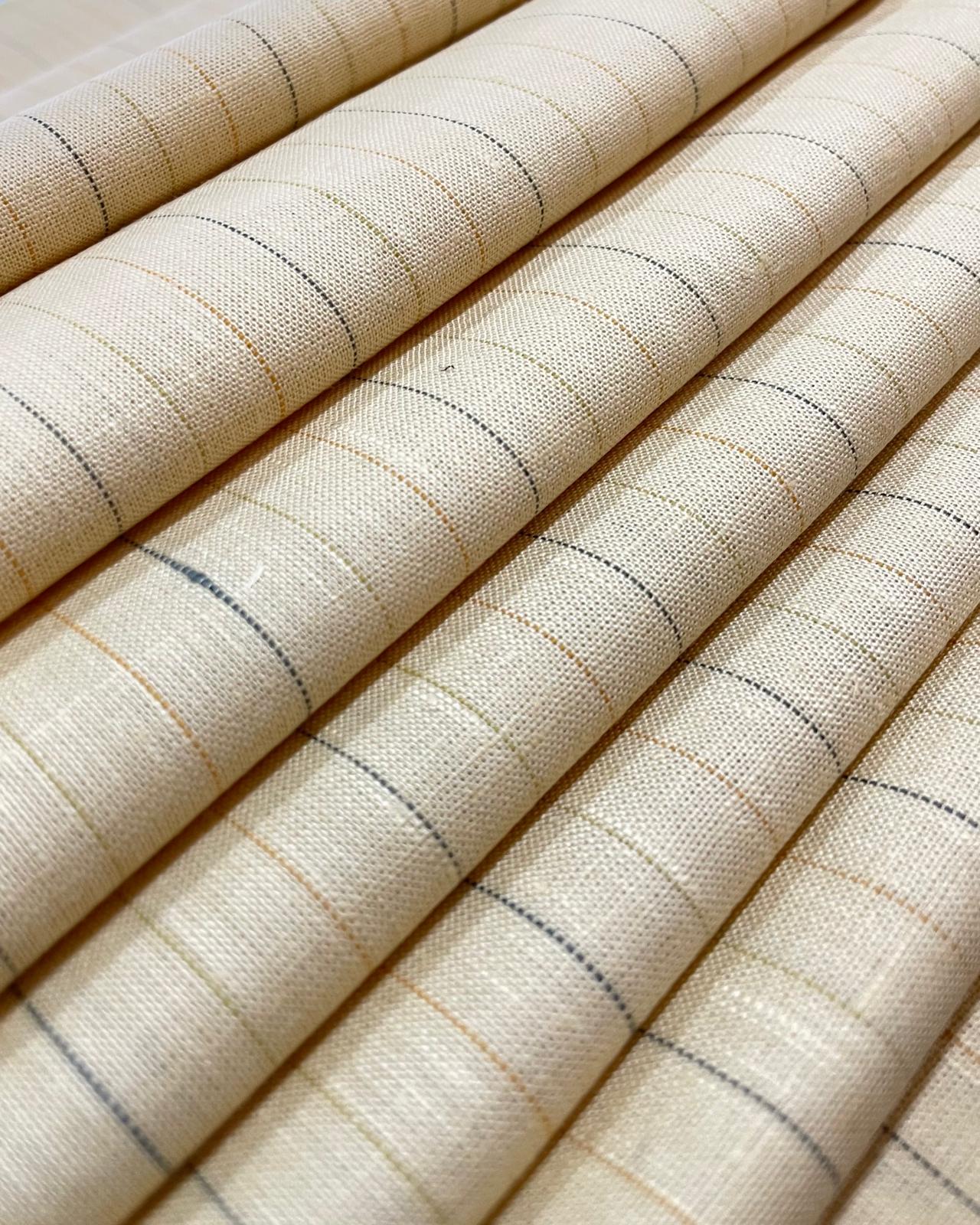 Sandal - Multicolor (80's)Korean Linen Fabric BC-LW-KL-530243