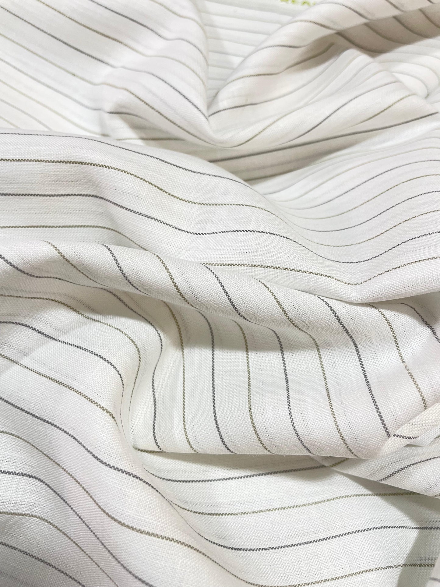 White- Multicolor (80's)- Korean Linen Fabric BC-LY-KL-540130