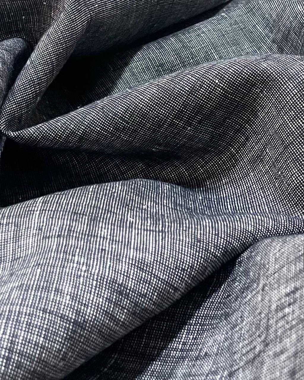 Grey Suiting Fabric- Premium Dyed Linen Fabric CNC-ETN-05(NEW)