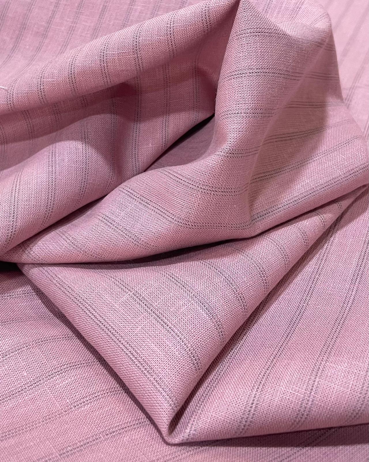 Dark Pink  - Korean Linen Fabric BC-VH-KL-430151