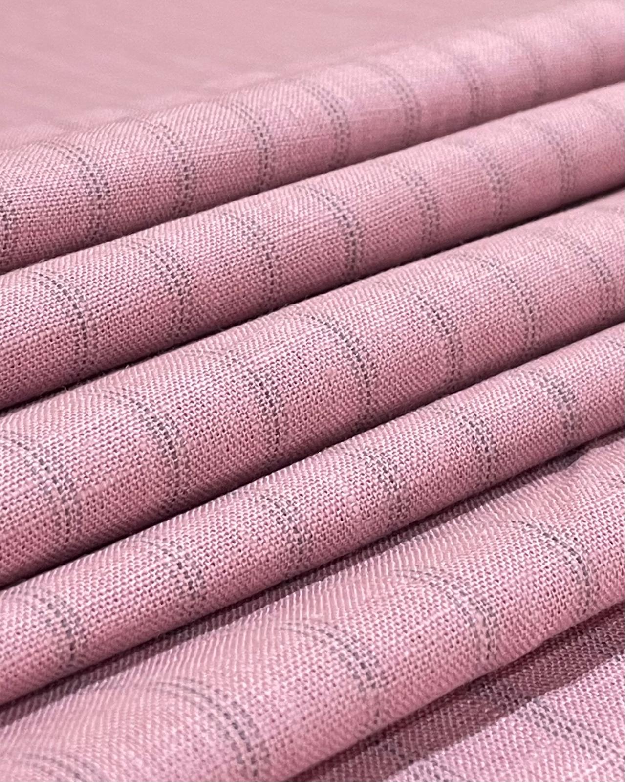 Dark Pink  - Korean Linen Fabric BC-VH-KL-430151