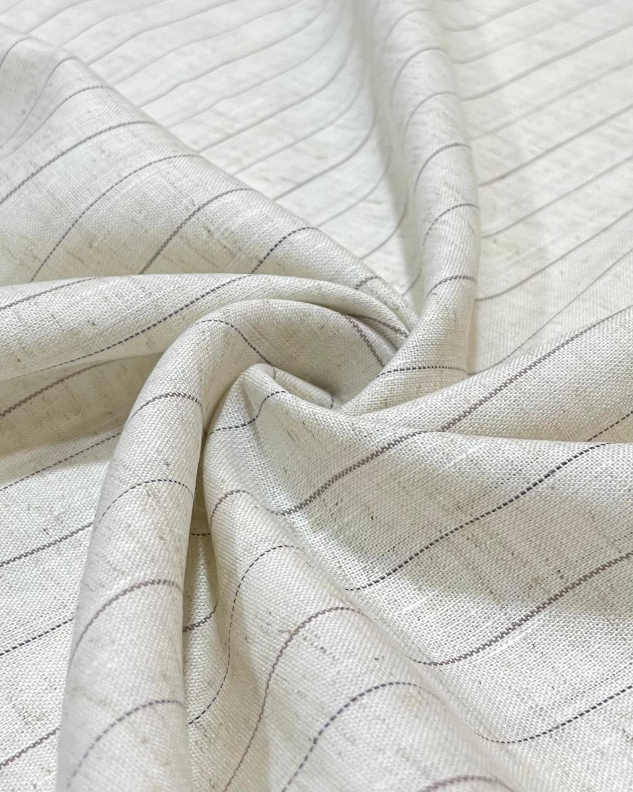 Cream -Multicolor (80's) Korean Linen Fabric BC-LW-KL-530192