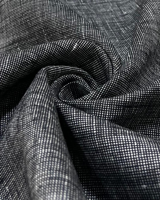 Grey Suiting Fabric- Premium Dyed Linen Fabric CNC-ETN-05(NEW)