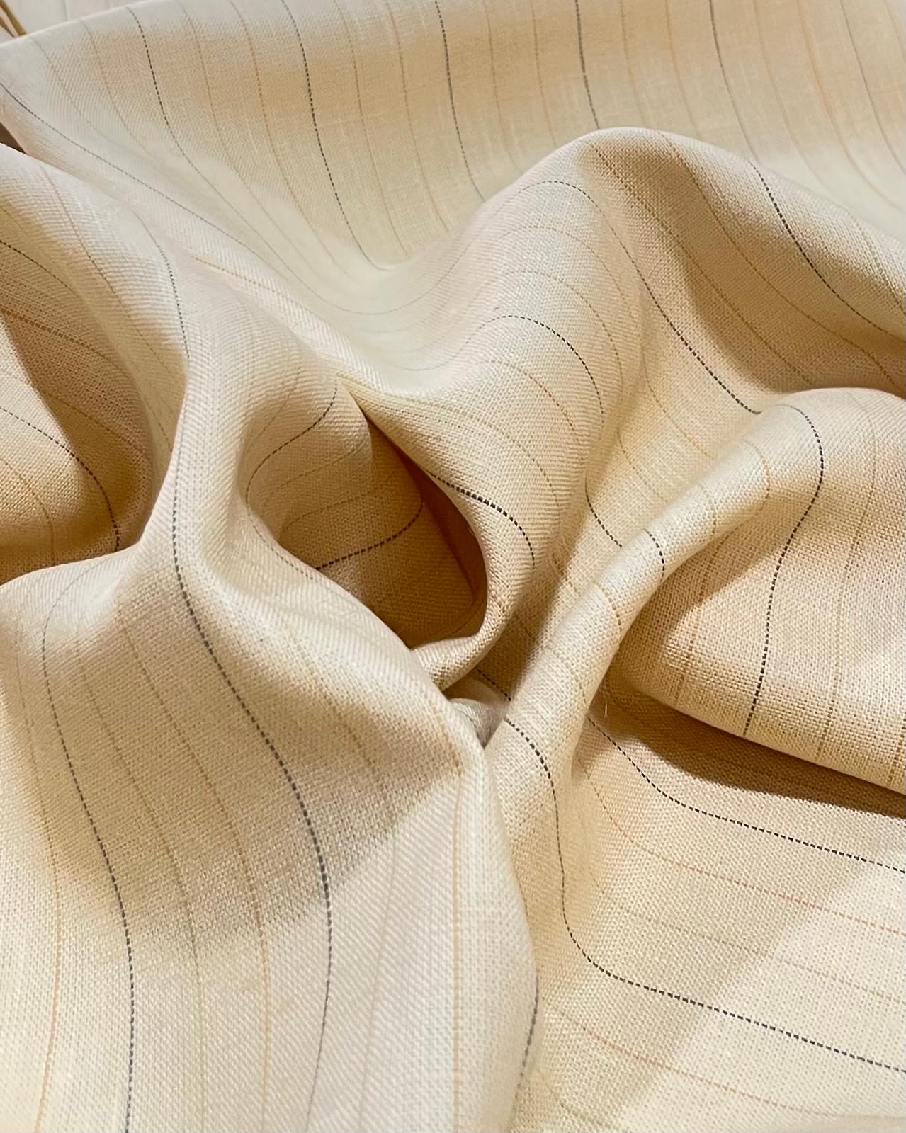 Sandal - Multicolor (80's)Korean Linen Fabric BC-LW-KL-530243